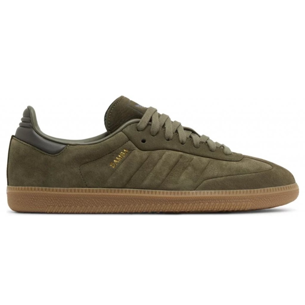 NWB Adidas Samba , Olive , size 40